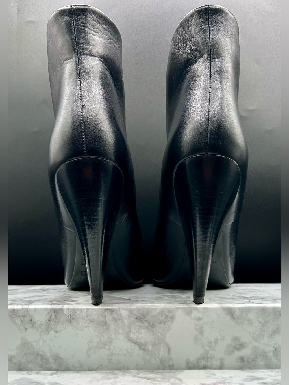 IRO Paris Portela Black Leather Boots. Size EU 39 - Picture 6 of 16